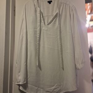 Torrid Cream Blouse for Women